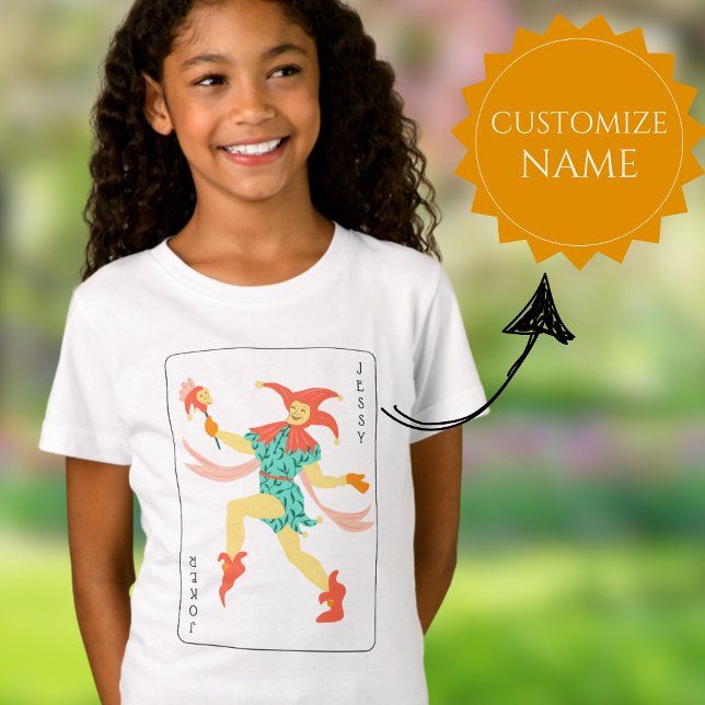 Drôle Joker Matching Mother Fille Tshirts (Créateur téléchargé)