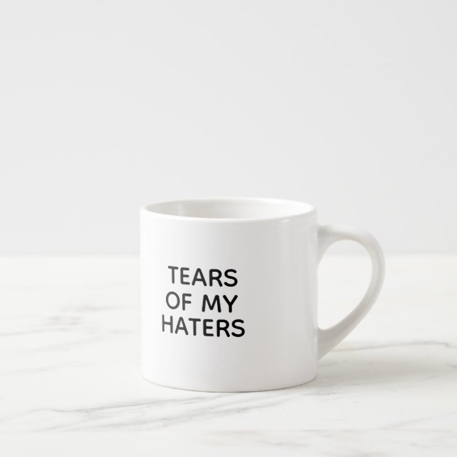 Drôle larmes de mes haines Espresso Mug (Droite)