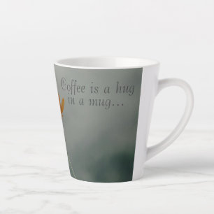 Drôle Latte Mug - "Mais d'abord, café"
