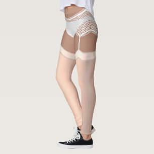 Drôle Lingerie Leggings Bas Costume Pantalon