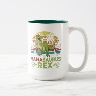 Drôle Mama Saurus Rex Café Mug pour maman