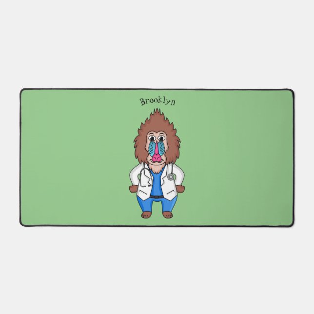 Drôle manuel dessin d'un médecin (Recto)