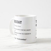 Drôle Mardi Dictionnaire Mug - Les toxicomanes du