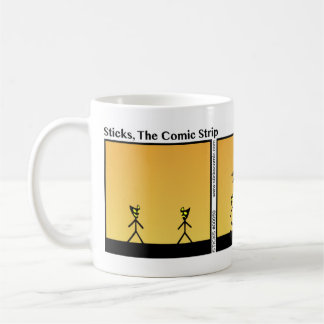 Drôle Masques de théâtre Stickman Mug - 059