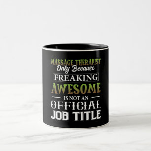 Drôle massothérapeute Mug