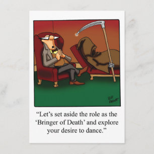 Drôle Médicale / Psychologie Graduation Invitation