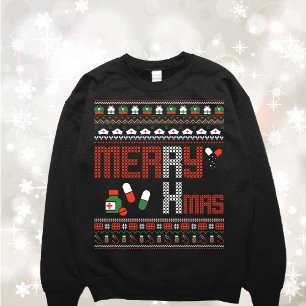 Drôle Médicale RX Ugly Sweater Sweatshirt