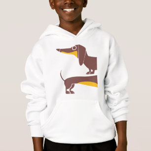 Drôle mignon dachshund pour parent chien long