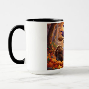 Drôle mignon Halloween Thanksgiving Mug