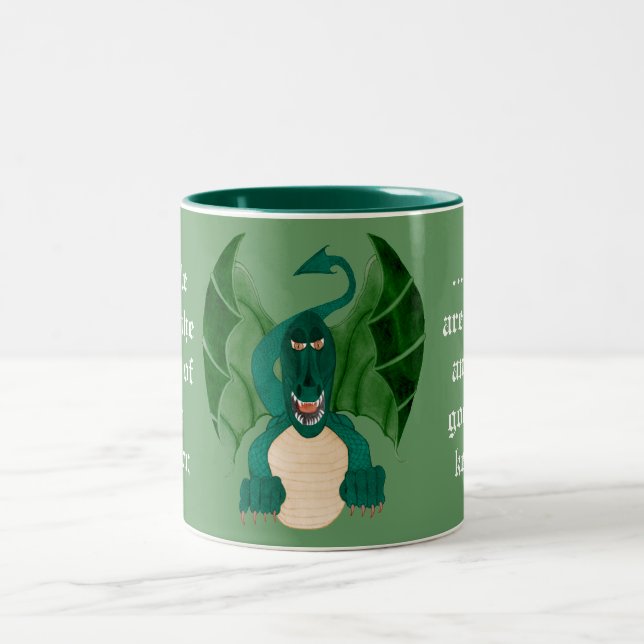 Drôle Mug Dragon (Centre)