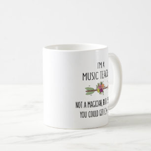 Drôle Musique Enseignant Idée Cadeau Café Mug