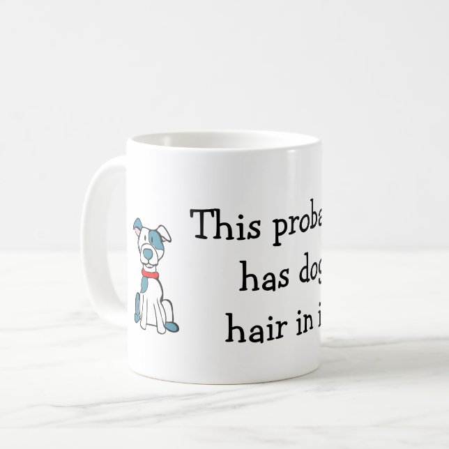 Drôle Mutt Mug (Devant gauche)