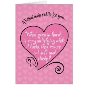 Drôle Naughty Valentine's Riddle