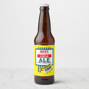 Drôle Noël Ale Bière Étiquettes