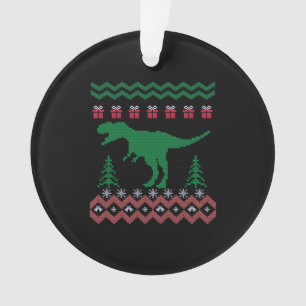 Drôle Noël Dinosaur