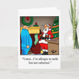 Drôle Noël Humour carte de voeux "Spectickles"