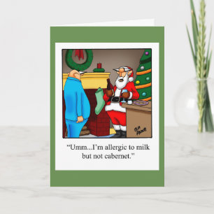 Drôle Noël Humour carte de voeux "Spectickles"