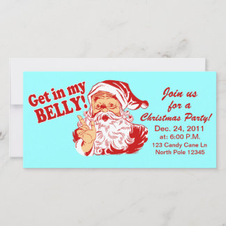 Drôle Noël Invitations