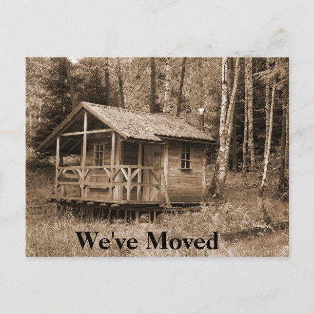 Drôle, nous avons déménagé des cartes postales amu (Devant)