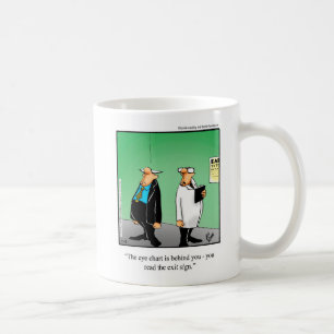 Drôle Optométriste Humour café Mug cadeau