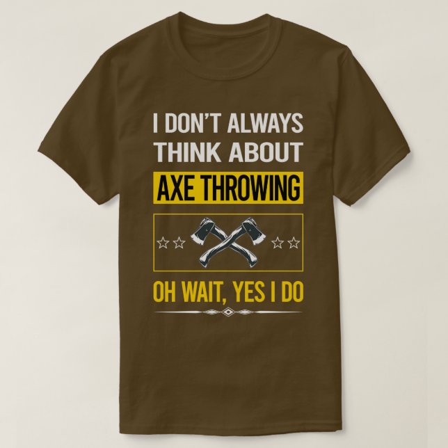 Drôle Oui Je Fais Ax Jeter Classique TShirt (Design devant)