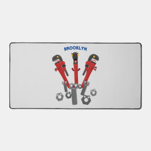 Drôle outil monstre de clé humour dessin animé