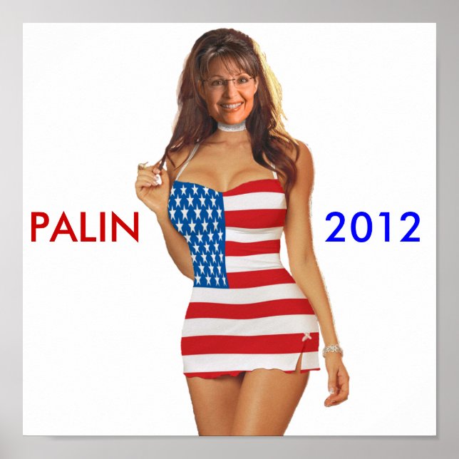 Drôle Palin 2012 Poster (t-shirts 2012) (Devant)