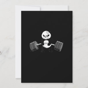 Drôle Panda Entraînement Kitten Gym Deadlift Puiss