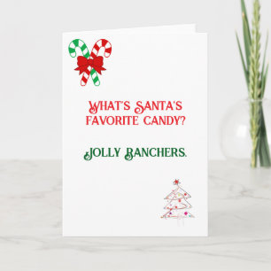 Drôle Papa Joke carte de Noël conçue