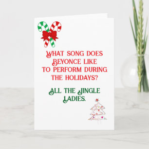 Drôle Papa Joke carte de Noël conçue