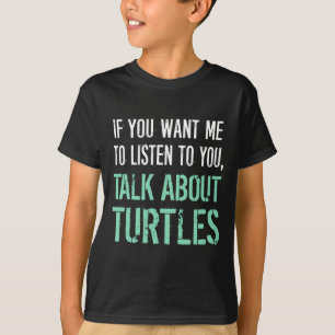 Drôle parlez du T-shirt de tortues