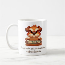 Drôle Pause café chien - Mug personnalisable