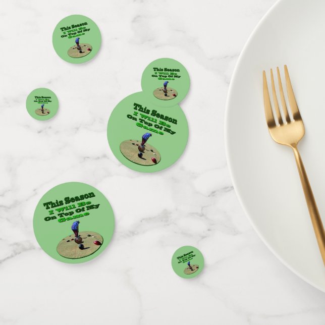 Drôle Pelouse Bowles Cette Saison, Table Confetti (Groupe)