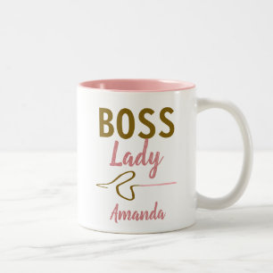 Drôle Personnalisé Boss Lady Whip Mug