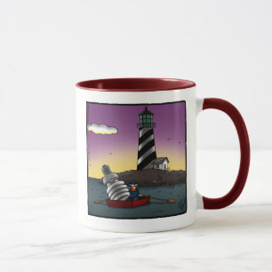 Drôle phare Humour Mug Cadeau