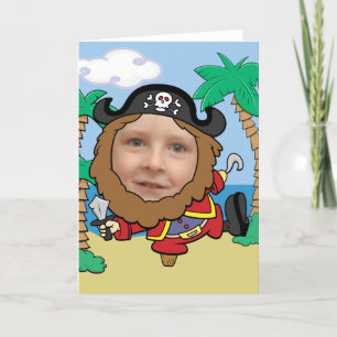 Drôle Pirate coupé face Modèle