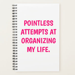 Drôle planificateur "ORGANISER MA VIE"
