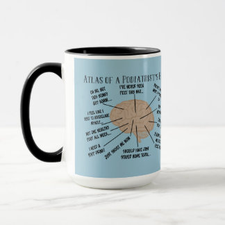 Drôle Podiatriste Pensées Mugs ll