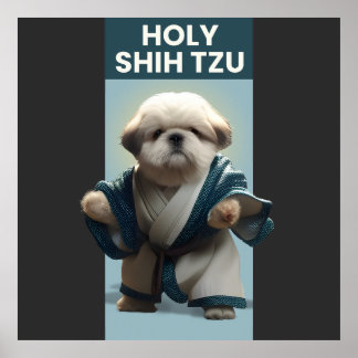 Drôle Poster de Chien Shi Tzu