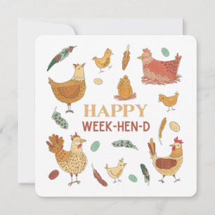 Drôle Poulet Hen Party Week-end