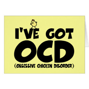 Drôle poulet OCD