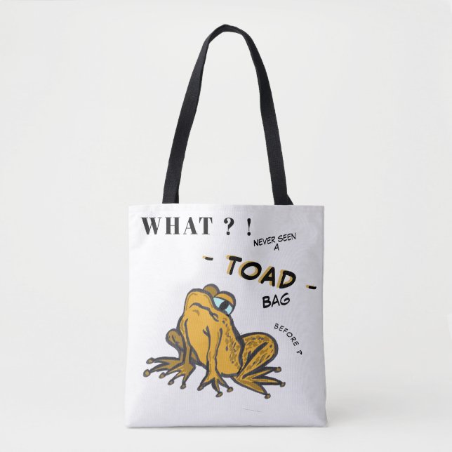 Drôle Poussière de dessin de TOAD. Sac fourre-tout (Devant)