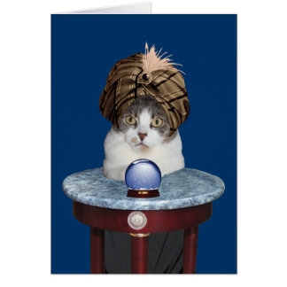Drôle Psychic Kitty Penser À Vous