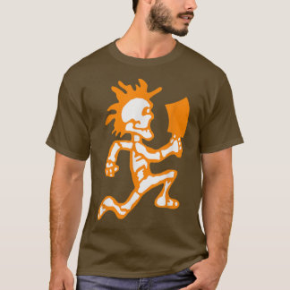 Drôle Psychopathique Squelette T-shirt