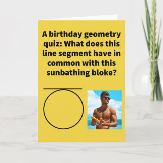 Drôle Pun Tan Gents Bonne Carte Anniversaire