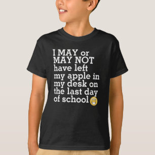 Drôle retour à l'école costumes T-shirt