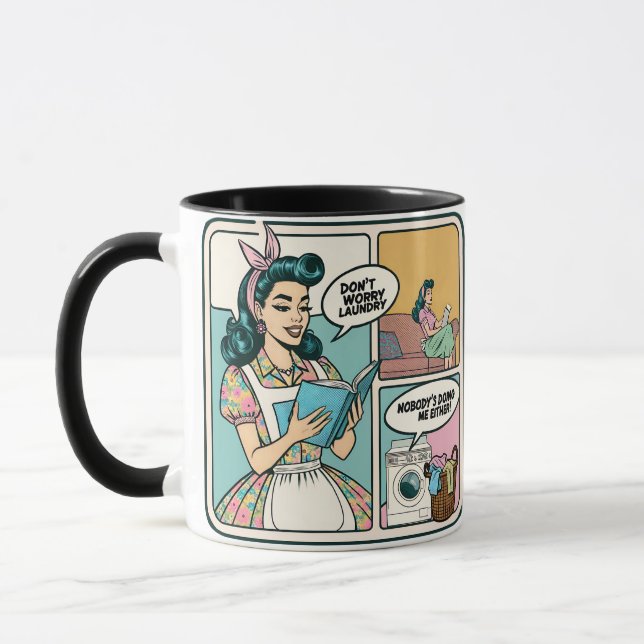 Drôle Retro Café Mug -Gag Mug cadeau (Gauche)