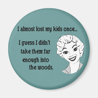 Drôle Retro Maman Magnet
