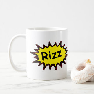 Drôle ‘Rizz’ Mug Blanc - Gen Z Cadeau Humour