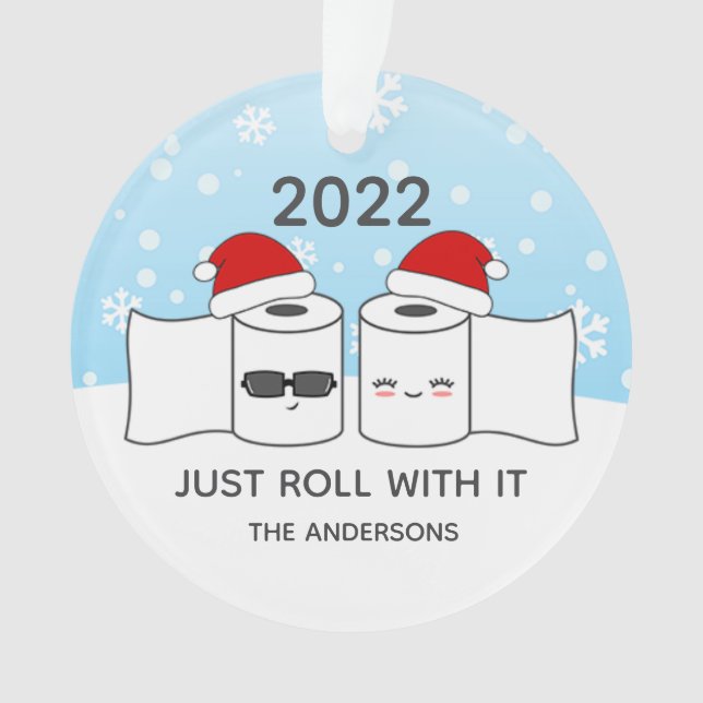 Drôle Roll Avec It Toilet Papier 2020 (devant)